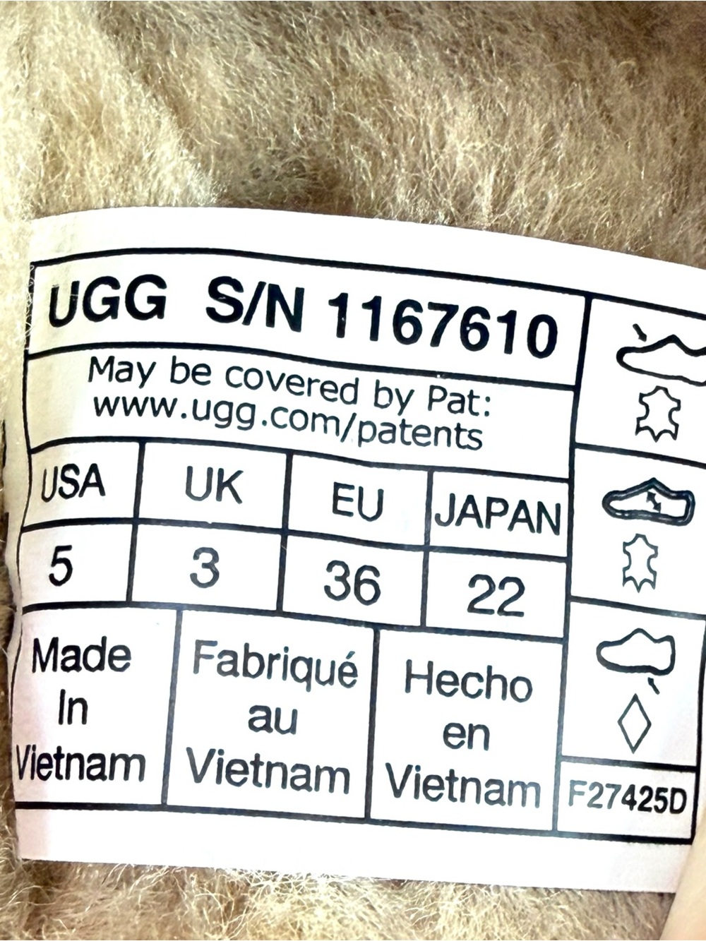 UGG Greenport Suede Slide Shearling Slip On Size 5 Cozy Cabincore Loungewear - Picture 9 of 12